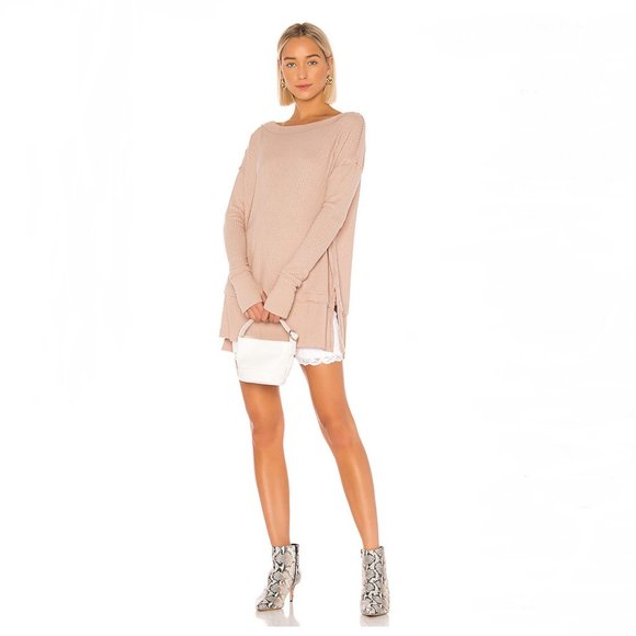 Free People ~ North Shore Thermal Top XS - Picture 4 of 5